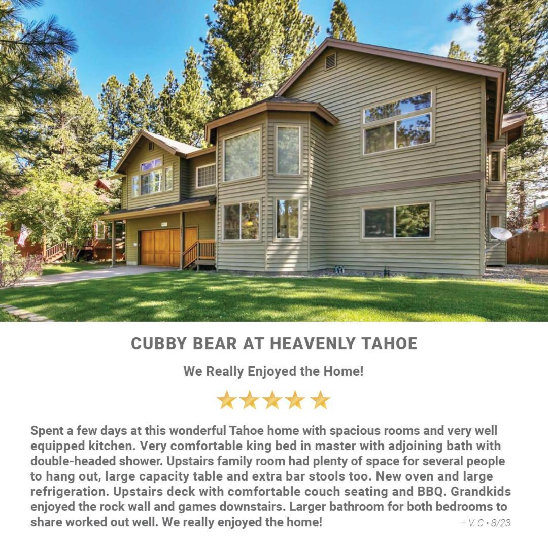 Cubby Bear At Heavenly Tahoe - Pets เซาท์เลคทาโฮ ภายนอก รูปภาพ